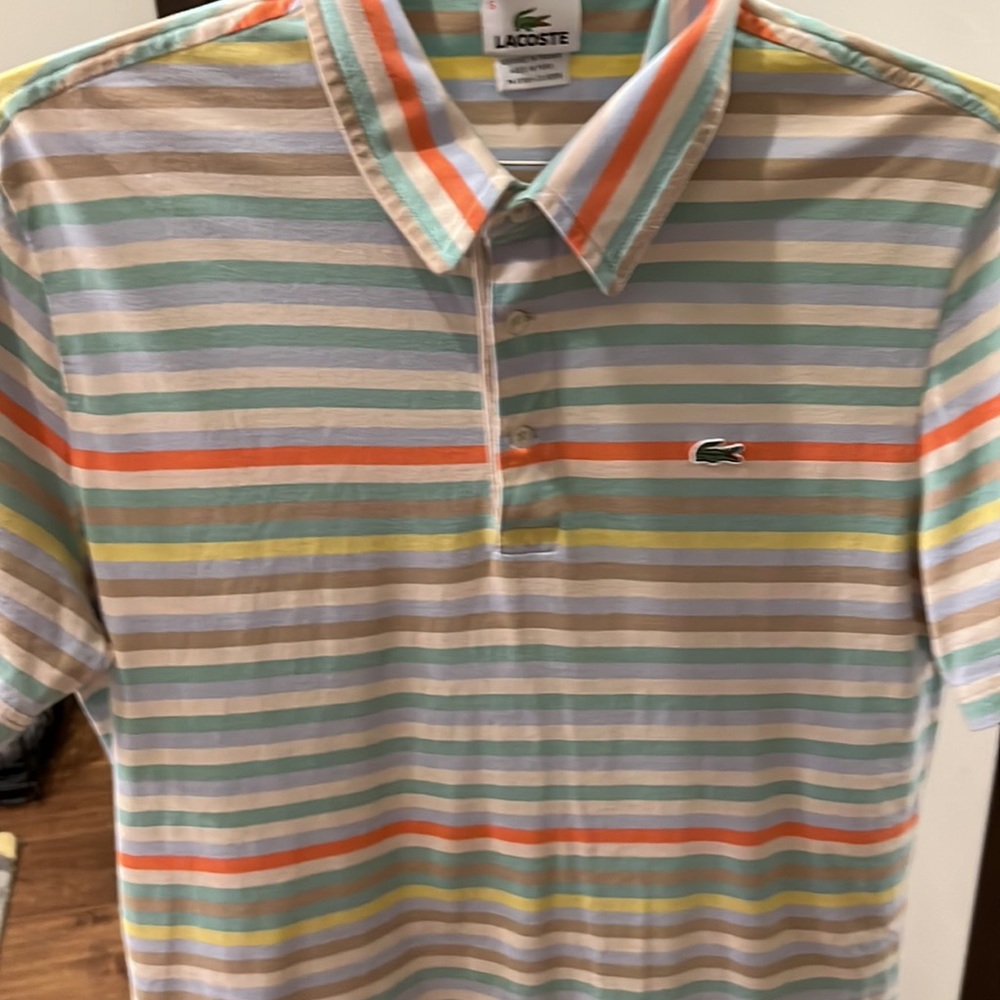 Lacoste - size 5 (my husband usually wears a large)